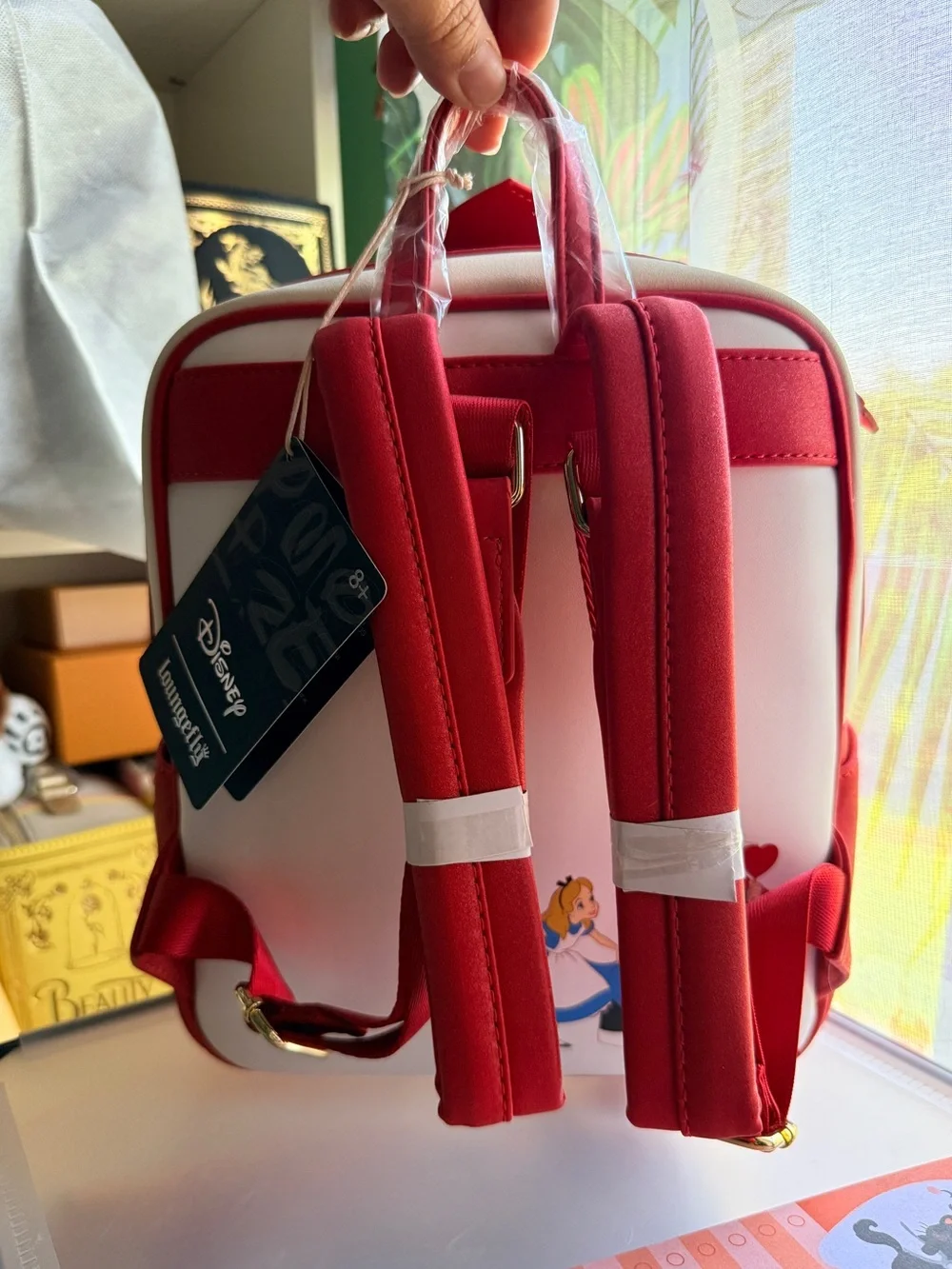 Loungefly Disney  Alice in Wonderland Ace Mini Backpack NWT
